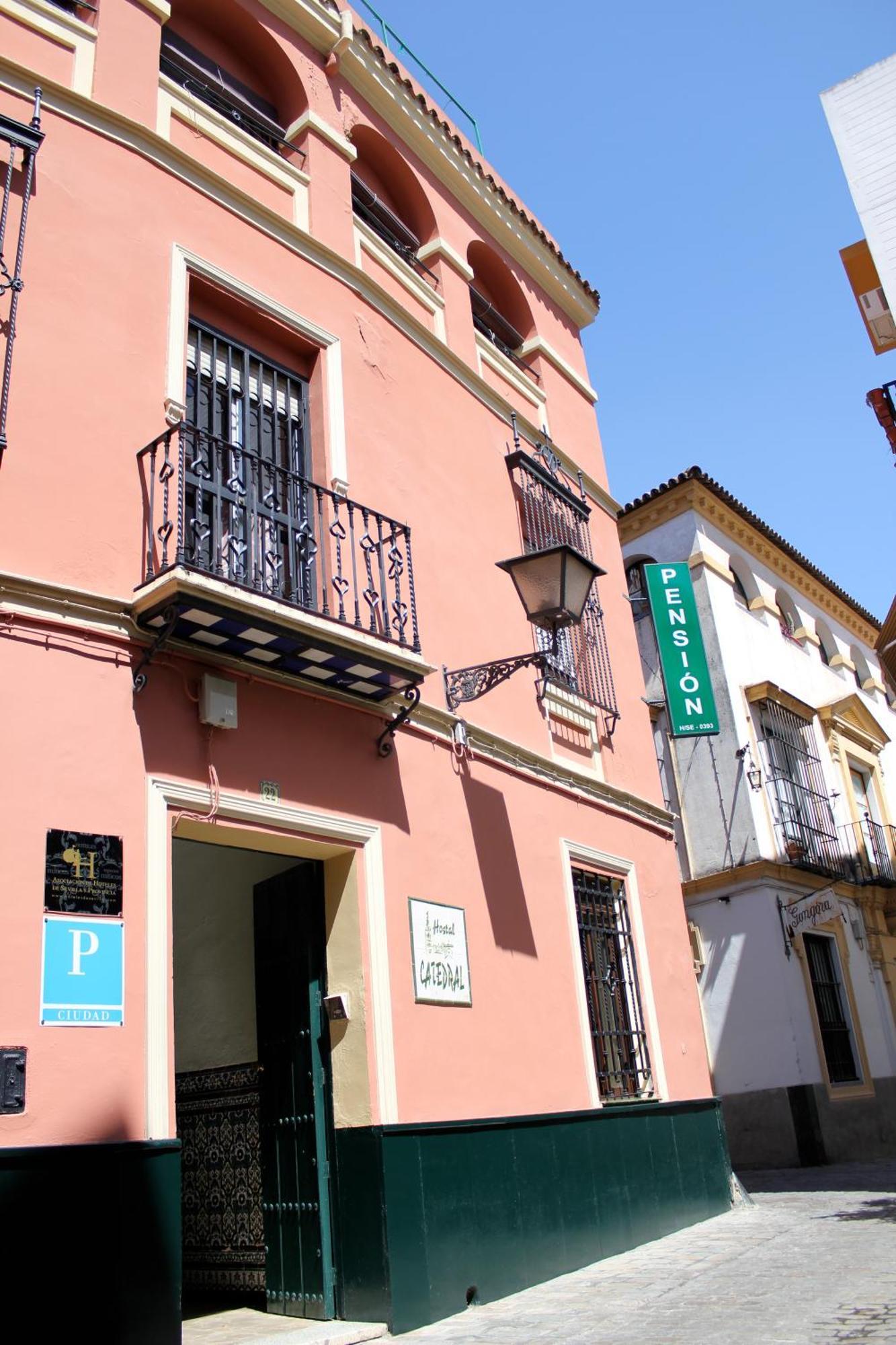 Hotel Pension Catedral Sevilla Exterior foto